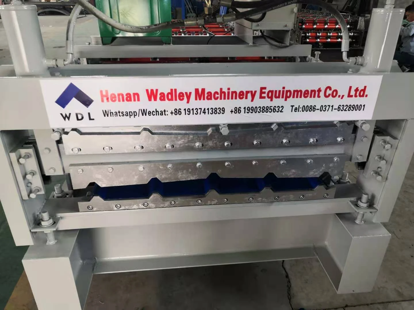 Double Layers Metal Steel Corrugated and IBR Panel Roofing Tile Making Roll Forming Machine