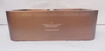 Double Section Farmhouse Copper Kitchen Sink Plain Copper Antique Front Apron Under Mount Kitchen Sink