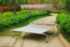 Double Size Outdoor Sun Bed Lounger with Canopy