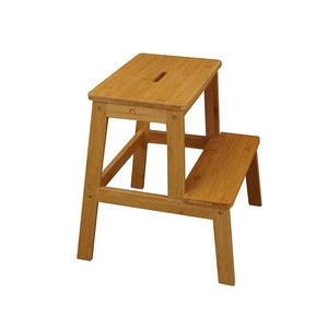 Dreamve Baby Low Wooden Stool Folding Step Stool