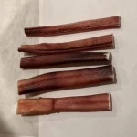 Dried Buffalo bully stick for dog treated