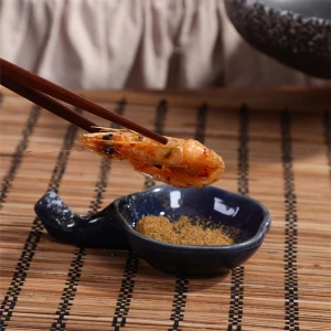 Dual purpose chopsticks stand soy sauce dish Japanese flavor dish