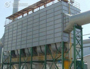 Dust collector for cement grinding plant