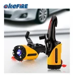 Dynamo 6 in 1 multifunction Auto Car Safety Emergency Hammer with  LED Flashlight