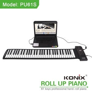 Easy Roll 61Keys Flexible Educational Hand Organ 61 Key Electric Keyboard Usb Digital Piano Casio Virtual Keyboard Piano