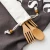 Import Eco friendly 4pcs bamboo cutlery set reusable with bag from China