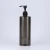 Import eco-friendly  black cylinder pet shampoo bottle with  pump sprayer from China