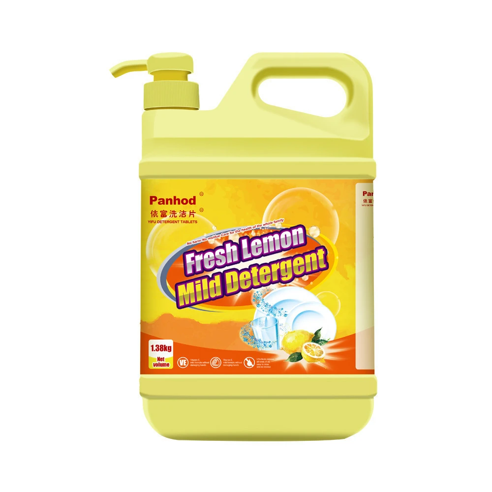 Eco-Friendly Feature Lemon Smell Dishwashing Liquid Detergent