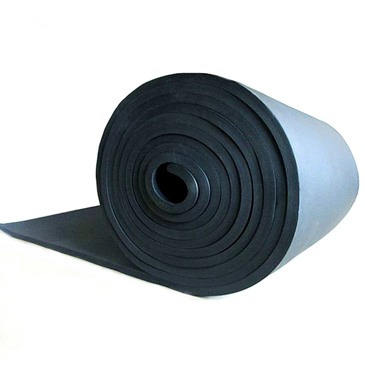 Eco friendly natural new high quality structure NBR PVC rubber plastic insulation sheet