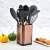 Import Eco-friendly set of 13pcs silicone stainless steel copper coating holder kitchen tools from China