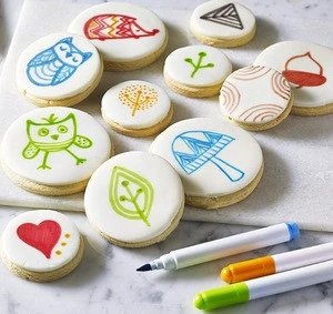 Edible marker for cake, biscuit marker,Food decoration
