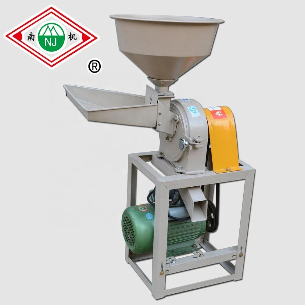 Electric 220V wheat flour grinding machine for grain processing home use