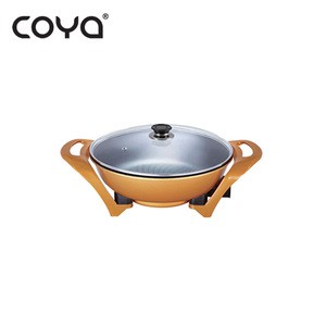 Electric Pizza Pan Frying Pan And Wok Use For Hot Pot And Boil