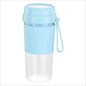 Electric Plastic Blender Water Bottle Size  USB Rechargeable Portable Fruit Juicer with Extractor Cup