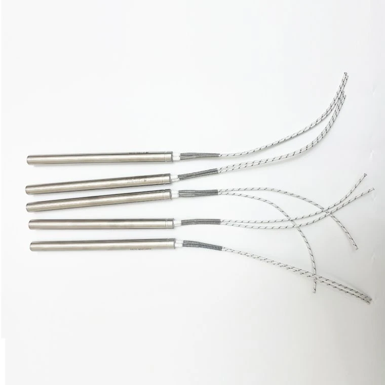 Electric Single-end Heating Pipe Stainless Steel Threaded Cartridge Heater Water Heating Element