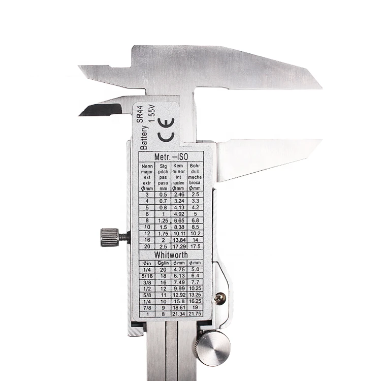 Electronic digital vernier caliper 0-100/150 / 200 / 300mm digital caliper stainless steel measuring tool