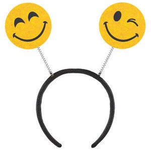 Emoji Deluxe Headband Birthday Party Supplies Favor Toy Costume Dress CA1653