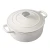 Import Enameled Cast Iron Covered Dutch Oven with Dual Handle, 2.8 Quart, White from China