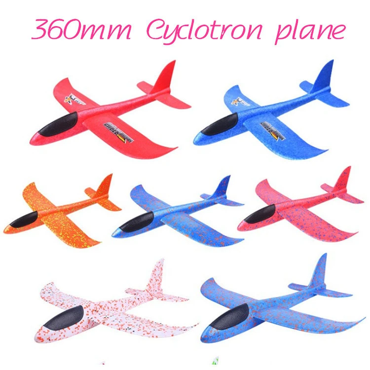 EPP 350mm Standard Tail Foam Wingspan Glider Airplane toys Outdoor Hand Launch Throwing Aircrafts Plane Model