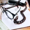 ES TRUECY Stylish Flat Acrylic Acetate Chain Sunglasses Glasses Holder Accessories  Eyewear Straps Eyeglass Chain