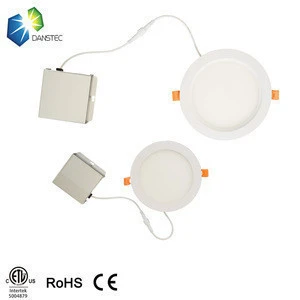 ETL(5004879) certificate outdoor led downlights 6 inch recessed led panel light 12w
