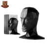 European Study of High-Grade Office Decorations Resin Crafts Human Face Brain Bookends