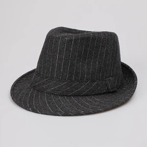 European Style Promotional Cheap Straw Hat Sun Beach Vintage Fedora Plaid Hat