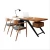 Import Executive office desk modern wood office desk office table design from China