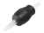 Import Factory  Custom Box/Blister Design 1.2&quot; Rubber Soft Black Disposable Tattoo Tubes with Clear Long Tip from China