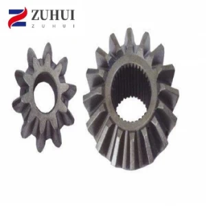 Factory customized high precision Iron transmission bevel gear by powder metallurgy gear for gearmotor