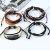 Import Factory Direct Retro Woven Leather Bracelet,Simple DIY Suit Mens Leather Bracelet,Multi-layer Bracelet Braided Leather Bracelet from China