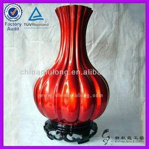 factory direct sale fuzhou bodiless lacquerware vase furniture