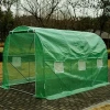 Factory direct sales tunnel greenhouse with low price for polytunnel