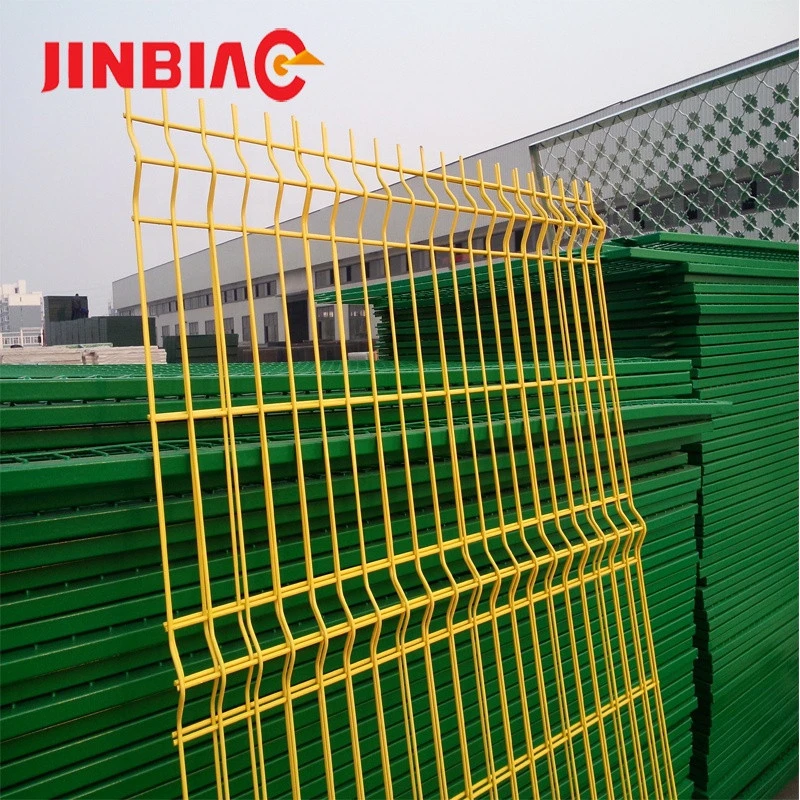 Factory Direct Supply Galvanized Iron Welded Wire Mesh Fence Panel/3D Metal Fencing