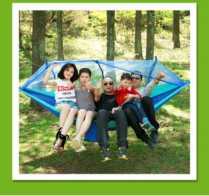 Factory Direct Wholesale 260*140CM Hammock With Mosquito Net