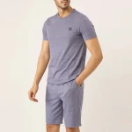 Factory Direct Wholesale Men Twin Set Custom OEM Short Sleeve T Shirt And Short Set