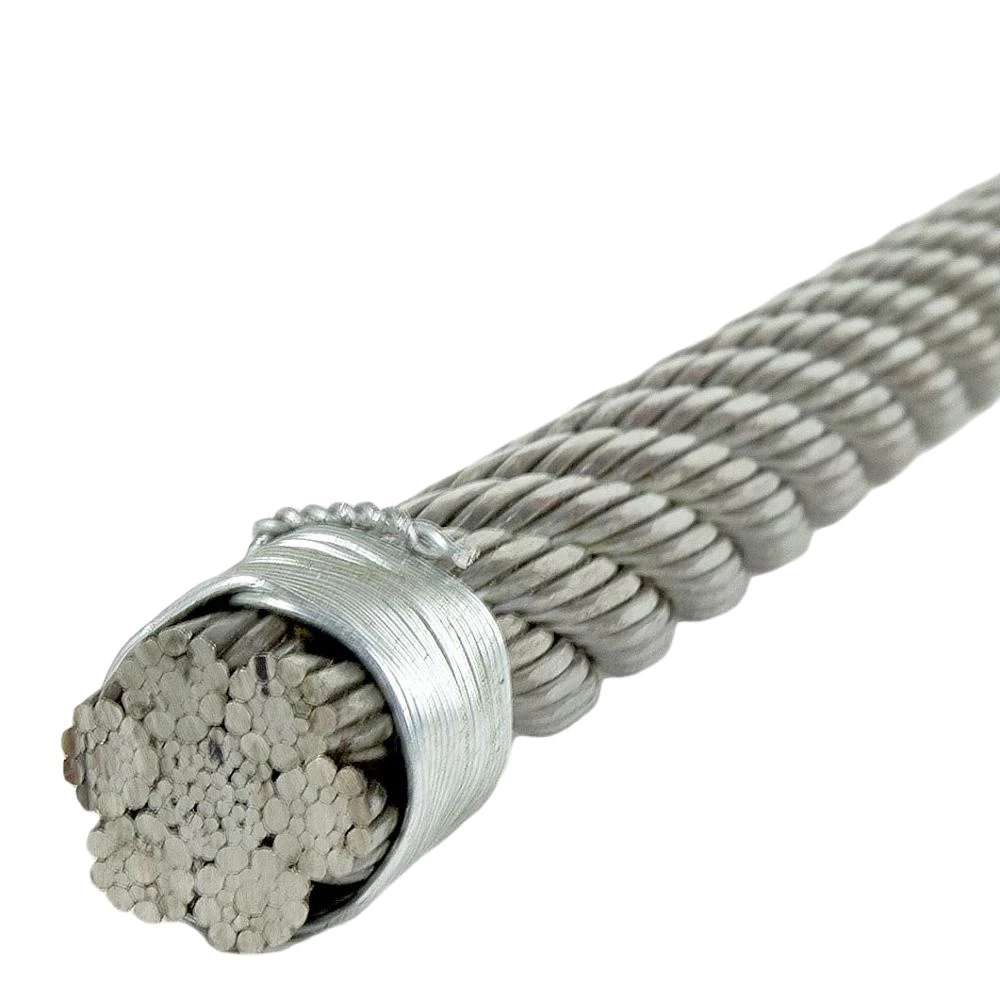 Factory Directly Wholesale 6x19s Steel Galvanized Round Wire Rope