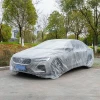 Factory Price 100 Clear Plastic Disposable Car Cover Wholesale