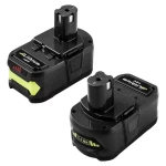 Factory Price 18V 3000mAh Rechargeable Power Tool Battery For Ryobi Replacement Li-ion battery Pack P108