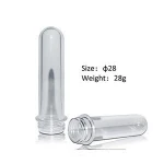 Factory price hot selling lotion shampoo plastic bottle preform transparent bottle preform