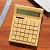 Import Factory supplier price solar calculator custom calculator eco friendly bamboo calculator from China