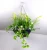 Import Factory wholesale Beauty Artificial flowers hanging basket with high quality from China