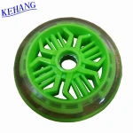 Factory wholesale inline skate wheel high rebound five stars caster wheel skate board PU wheel roller ski