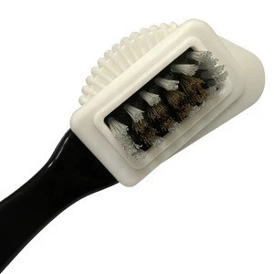 Factory Wholesale LOW MOQ Multifunction Plastic Long Handle Suede Shoe Cleaning Brush