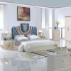 factory wholesale modern turkey luxury royal bedroom set home use high gloss plywood turkish bedroom furniture