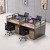 Import factory wholesale modular 6 person office cubicle partition custom modern office workstation from China