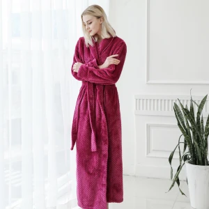 Family hotel microfiber bathrobe soft luxury wedding breathe freely bath robe