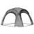 Import Family Sunshade  outdoor garden tent 6-10 person shelter Party dome event tent beach shelter tent from China