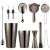 Import Fangju Wholesale cocktail accessories bar bartender tools Stainless steel bar set from China