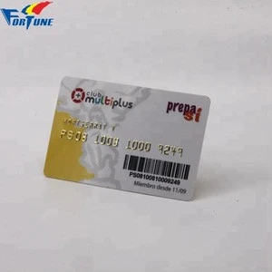 Fantastic Style Cheap Metal Commercial Inkjet Card